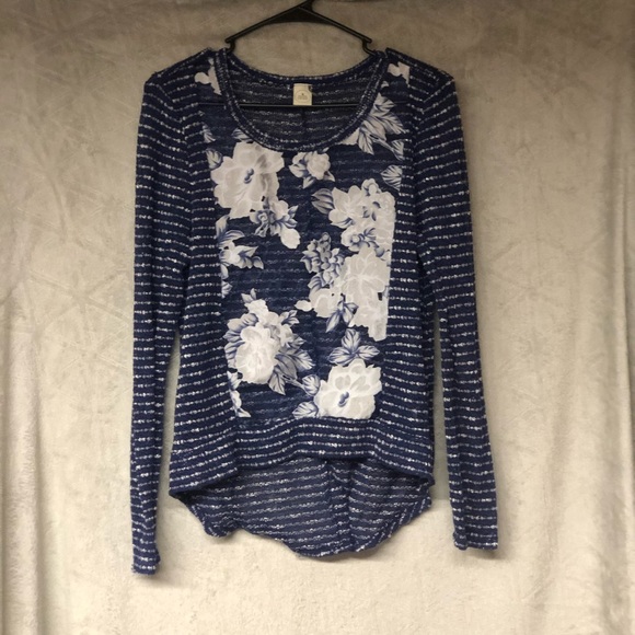 Paper Crane Sweater, sheer front - Picture 1 of 2